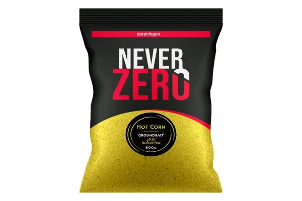 NextFish - Horgász webshop és horgászbolt - NEVER ZERO Hot Corn (chili-kukorica) Etetőanyag