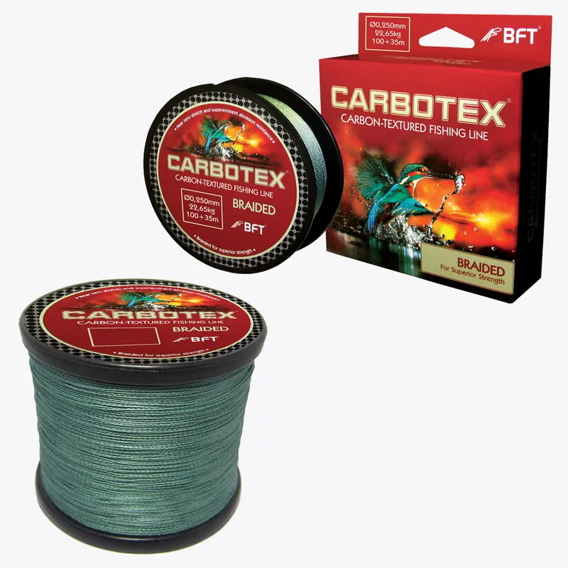 NextFish - Horgász webshop és horgászbolt - Carbotex Braided 135 m fonott zsinór