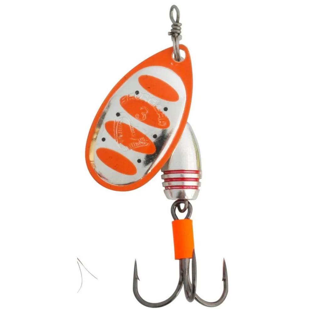 NextFish - Horgász webshop és horgászbolt - SAVAGE GEAR ROTEX SPINNER 1 3.5G S FLUO ORANGE/SIL Körforgó 