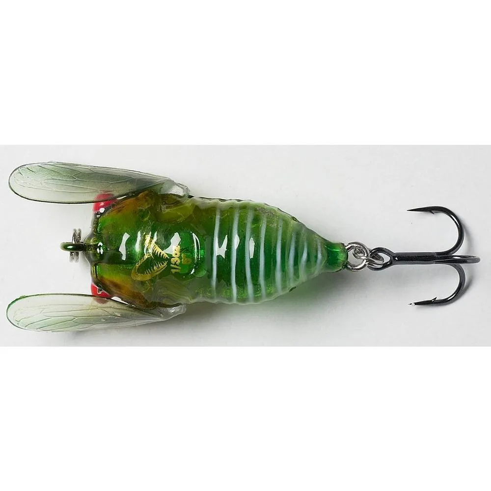 NextFish - Horgász webshop és horgászbolt - SAVAGE GEAR 3D CICADA 3.3CM 3.5G F GREEN wobbler