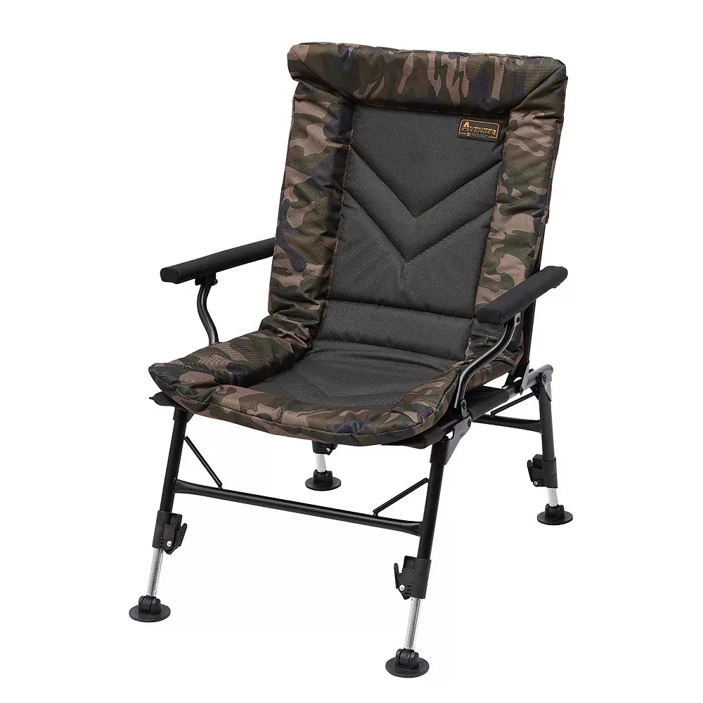 NextFish - Horgász webshop és horgászbolt - Prologic AVENGER COMFORT CAMO CHAIR W/ARMRESTS & COVERS horgászszék