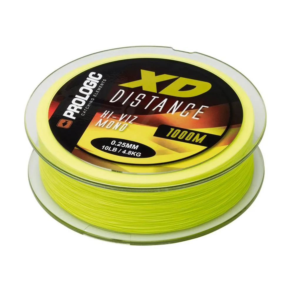 NextFish - Horgász webshop és horgászbolt - PROLOGIC XD DISTANCE MONO 1000M 0.28MM HI-VIZ sárga monofil zsinór