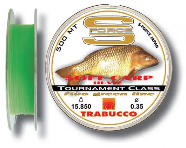 NextFish - Horgász webshop és horgászbolt - TRABUCCO S-FORCE SOFT CARP HV monofil zsinór 500m 0,35,