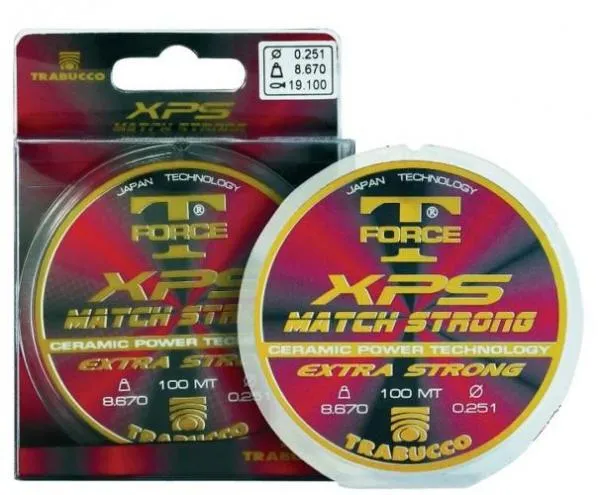 NextFish - Horgász webshop és horgászbolt - Trabucco TF XPS Match Strong  monofil zsinór 25m 0,08