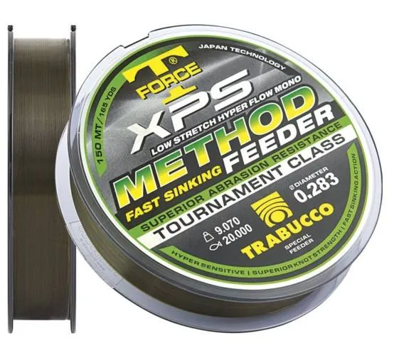 NextFish - Horgász webshop és horgászbolt - TRABUCCO TF XPS METHOD FEEDER  monofil zsinór 150m 0,18