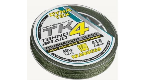 NextFish - Horgász webshop és horgászbolt - Trabucco DynaTex TK4 Tekno Braid MG 150m 0,1mm (#0.4) 10lbs, fonottzsinór