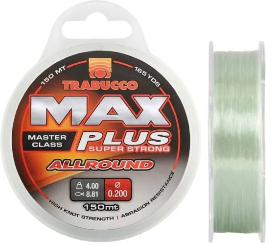 NextFish - Horgász webshop és horgászbolt - TRABUCCO MAX PLUS LINE ALLROUND 150m monofil zsinór 0,25