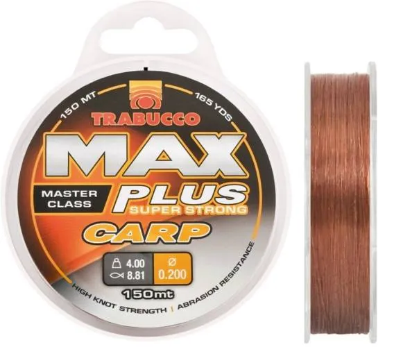 NextFish - Horgász webshop és horgászbolt - TRABUCCO MAX PLUS LINE CARP  monofil zsinór 150m 0,20