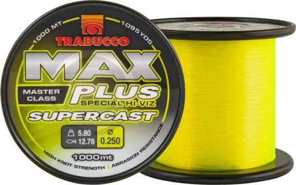 NextFish - Horgász webshop és horgászbolt - Trabucco Max Plus Line Supercast 1000m 0,2mm zsinór