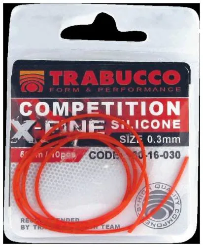 NextFish - Horgász webshop és horgászbolt - TRABUCCO COMP. X-FINE SILICONE 0.3mm-50cm, szilikon cső