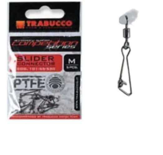 NextFish - Horgász webshop és horgászbolt - TRABUCCO SLIDER CONNECTOR TEFLON 5 db S teflonos csúszó úszórögzítő