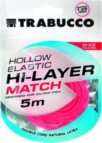 NextFish - Horgász webshop és horgászbolt - Trabucco Hi-Layer Hollow Elastic Match rakós csőgumi 1,25mm 5m