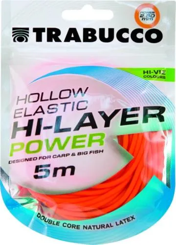 NextFish - Horgász webshop és horgászbolt - Trabucco Hi-Layer Hollow Elastic Power rakós csőgumi 2,5mm 5m