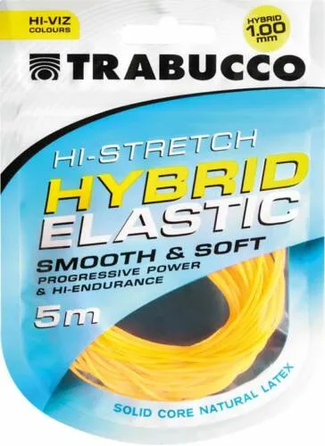 NextFish - Horgász webshop és horgászbolt - Trabucco HI-Stretch Hybrid Elastic 1,0 mm 5 m rakós gumi