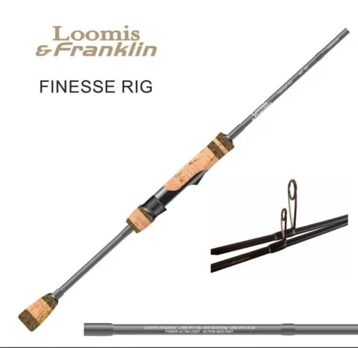 NextFish - Horgász webshop és horgászbolt - LOOMIS AND FRANKLIN FINESSE RIG - IM7 FN732SLMF 220 cm pergető horgászbot