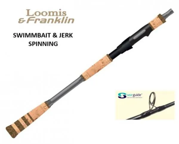 NextFish - Horgász webshop és horgászbolt - LOOMIS AND FRANKLIN SWIMBAIT & JERK SPINNING- IM7 210 cm pergető horgászbot