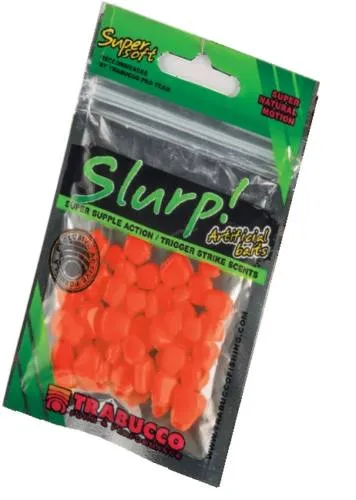 NextFish - Horgász webshop és horgászbolt - TRABUCCO SLURP BAIT CORN RED 50 db GUMIKUKORICA