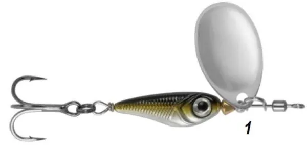 NextFish - Horgász webshop és horgászbolt - Rapture Crazy Spinner Minnow 5g 1