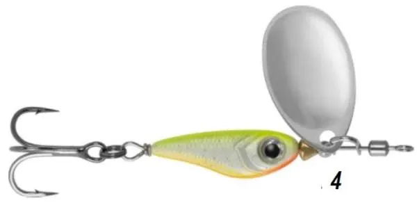 NextFish - Horgász webshop és horgászbolt - Rapture Crazy Spinner Minnow 5g 4