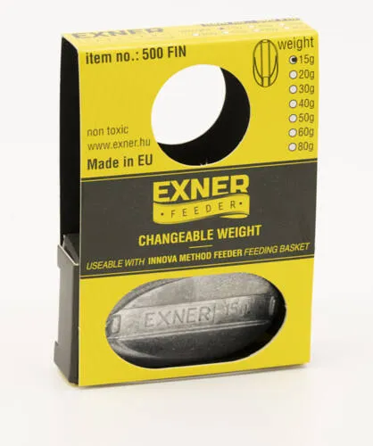 NextFish - Horgász webshop és horgászbolt - Exner Innova Method Feeder kosár cseresúly 80gr