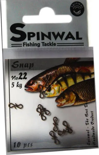 NextFish - Horgász webshop és horgászbolt - Spinwal kapocs 02 5kg (No.22)