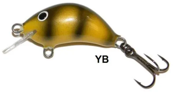 NextFish - Horgász webshop és horgászbolt - Kenart Hunter 20 mm, 1,5 g, YB, wobbler