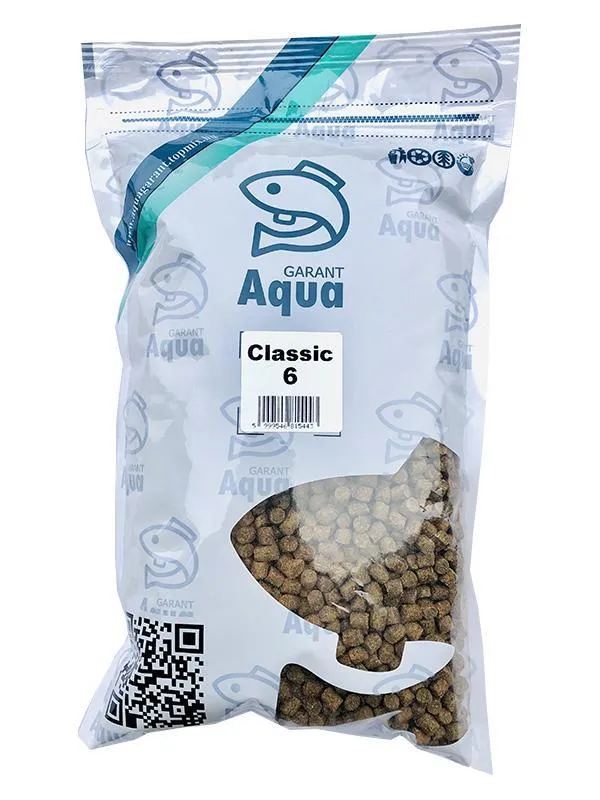 NextFish - Horgász webshop és horgászbolt - AQUA Garant Classic 6mm Etető Pellet 