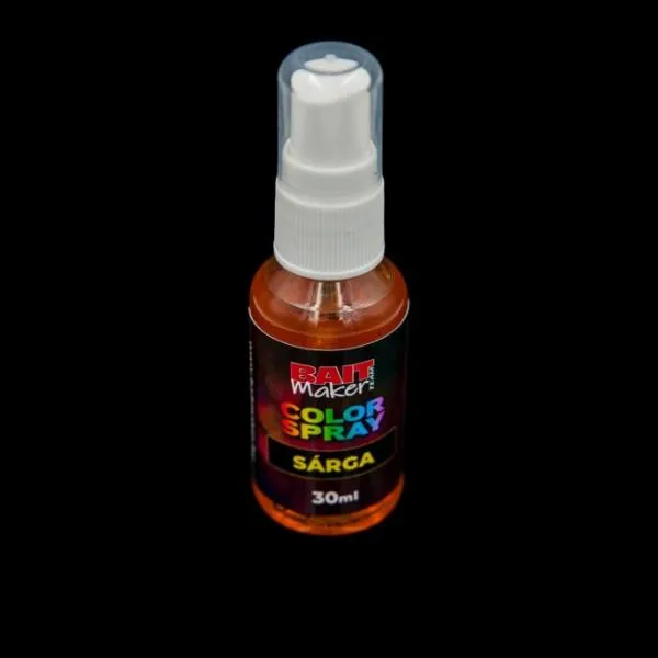 NextFish - Horgász webshop és horgászbolt - BAIT MAKER Color Spray Sárga 30 ml