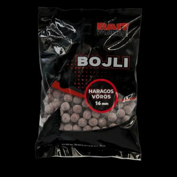 NextFish - Horgász webshop és horgászbolt - BAIT MAKER Bojli 16 mm Haragos Vörös 800 g