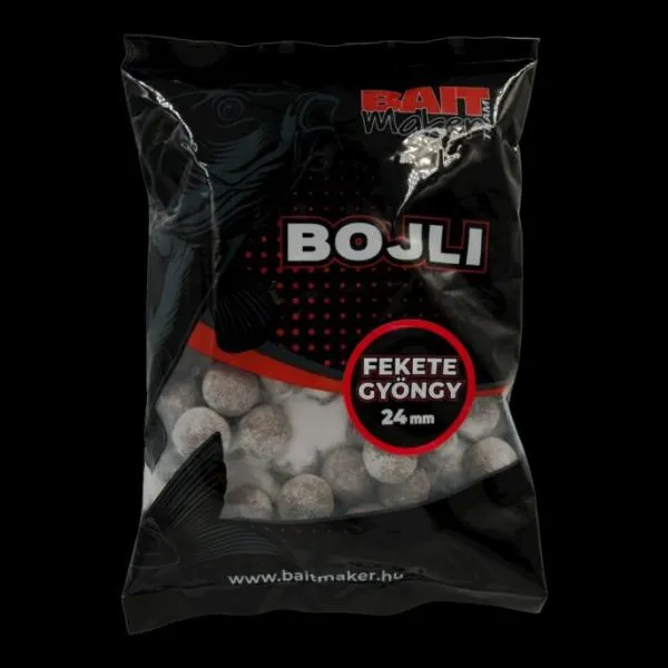 NextFish - Horgász webshop és horgászbolt - BAIT MAKER Bojli 24 mm Fekete Gyöngy 800 g