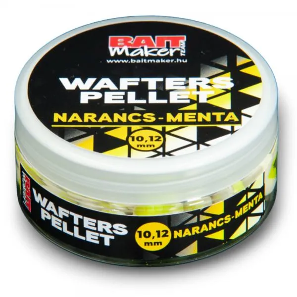 NextFish - Horgász webshop és horgászbolt - BAIT MAKER Wafters Pellet 10,12 mm Narancs-Menta 30 g