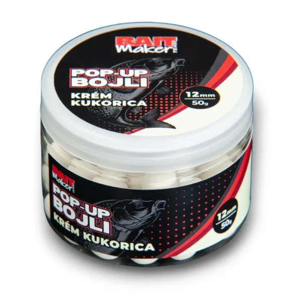 NextFish - Horgász webshop és horgászbolt - BAIT MAKER Pop Up Bojli 12 mm Krém kukorica 50 g