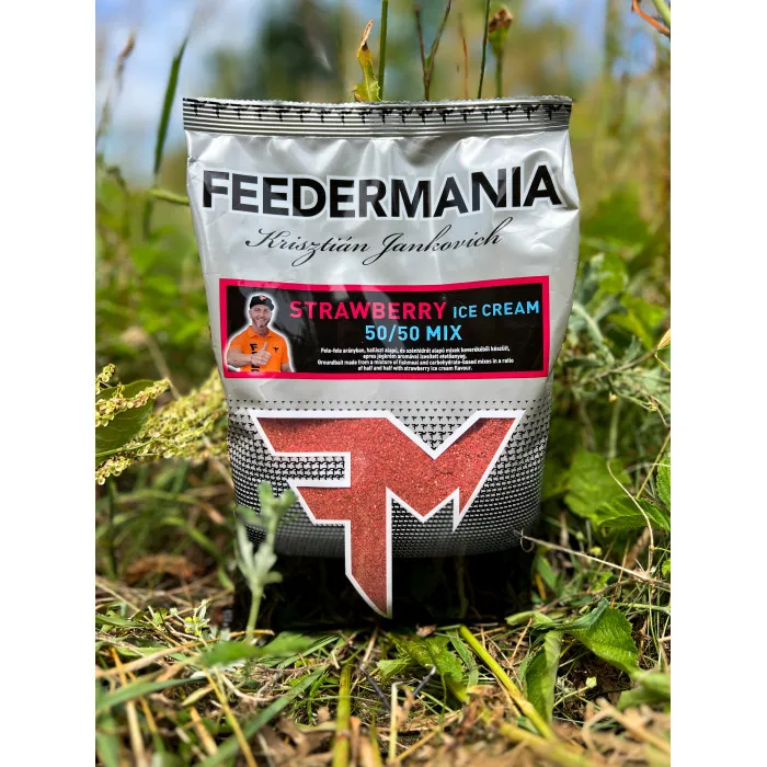 NextFish - Horgász webshop és horgászbolt - Feedermánia GROUNDBAIT 50/50 MIX STRAWBERRY ICE CREAM