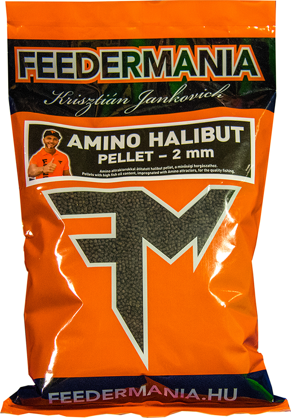 NextFish - Horgász webshop és horgászbolt - Feedermánia PELLET, AMINO HALIBUT, 2mm Etető Pellet