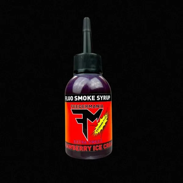 NextFish - Horgász webshop és horgászbolt - Feedermánia EXTREME FLUO SMOKE SYRUP STRAWBERRY ICE CREAM 75 ML