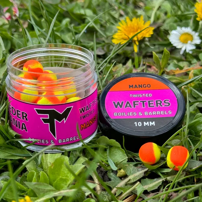 NextFish - Horgász webshop és horgászbolt - Feedermánia WAFTERS TWISTED BOILIES & BARRELS 10 MM MANGO