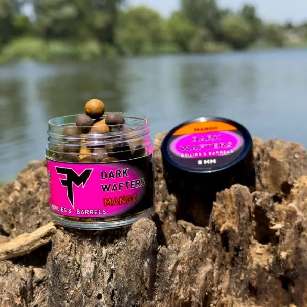 NextFish - Horgász webshop és horgászbolt - Feedermánia DARK WAFTERS BOILIES & BARRELS 8 MM MANGO