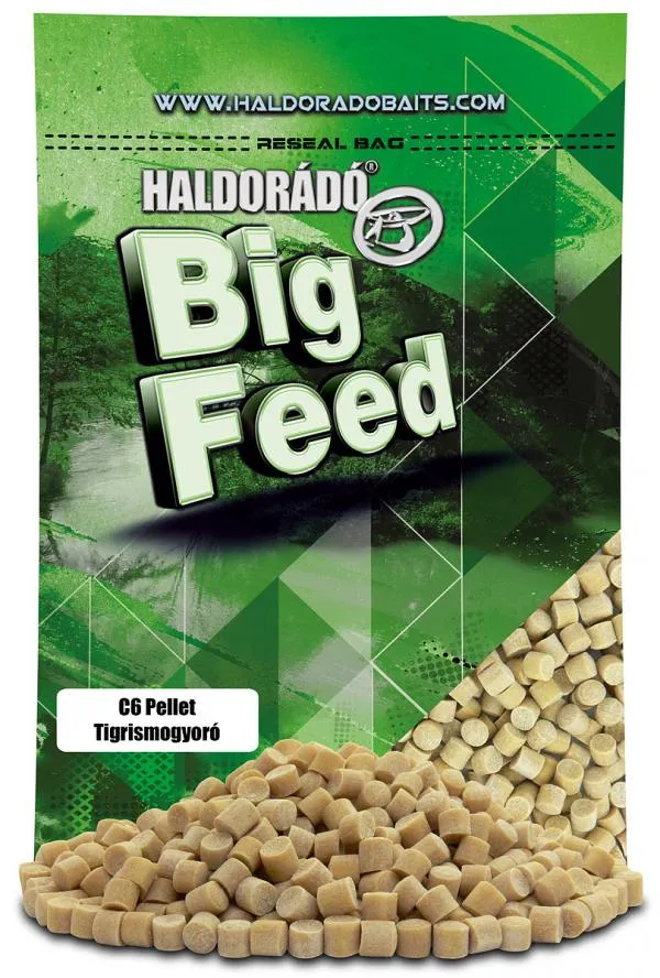 NextFish - Horgász webshop és horgászbolt - Haldorádó Big Feed - C6 - Tigrismogyoró Etető Pellet 