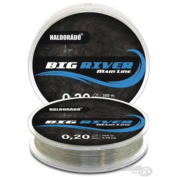 NextFish - Horgász webshop és horgászbolt - Haldorádó Big River Main Line monofil zsinór 0,20mm/300m - 4,48kg