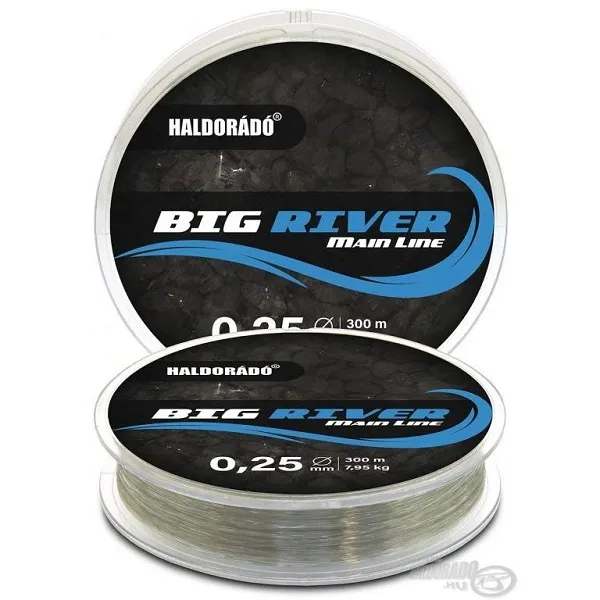 NextFish - Horgász webshop és horgászbolt - Haldorádó Big River Main Line monofil zsinór 0,25mm/300m - 7,95kg