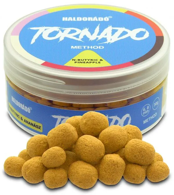 NextFish - Horgász webshop és horgászbolt - Haldorádó TORNADO Method 6, 8 mm - N-Butyric & Ananász Wafters 