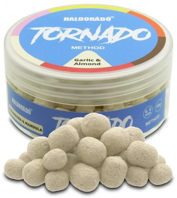 NextFish - Horgász webshop és horgászbolt - Haldorádó TORNADO Method 6, 8 mm - Fokhagyma & Mandula Wafters 