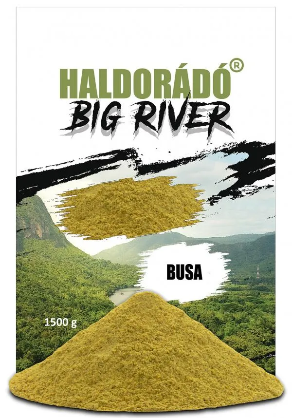 NextFish - Horgász webshop és horgászbolt - Haldorádó BIG RIVER - Busa 1,5kg etetőanyag