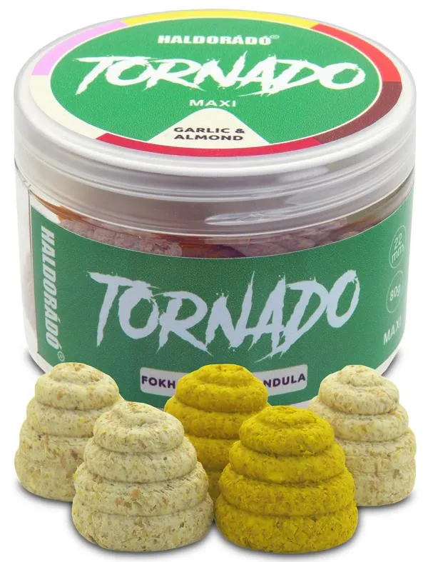 NextFish - Horgász webshop és horgászbolt - Haldorádó TORNADO MAXI 22 mm Fokhagyma & Mandula Wafters