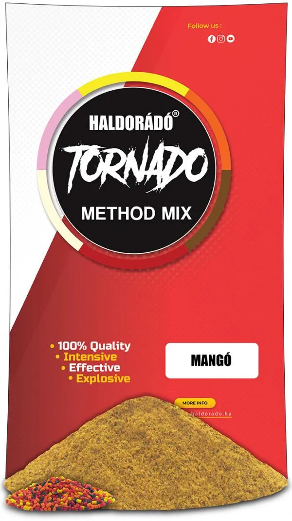 NextFish - Horgász webshop és horgászbolt - Haldorádó TORNADO Method MIX - Mangó etetőanyag