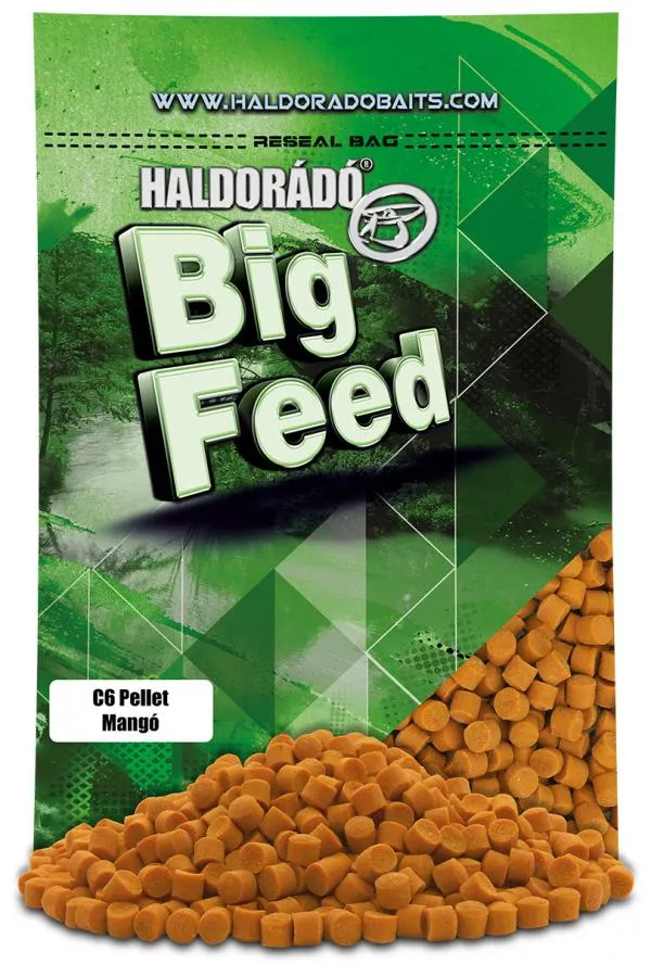 NextFish - Horgász webshop és horgászbolt - Haldorádó Big Feed - C6 - Mangó Etető Pellet