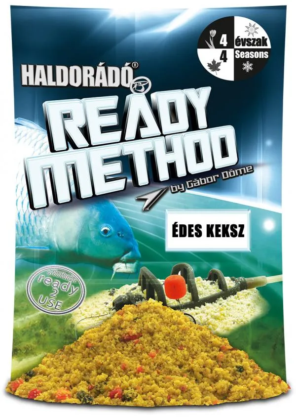 NextFish - Horgász webshop és horgászbolt - Haldorádó Ready Method - Édes Keksz etetőanyag