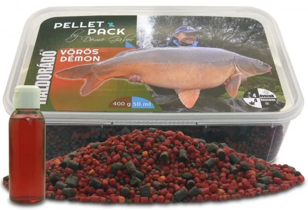 NextFish - Horgász webshop és horgászbolt - Haldorádó Pellet Pack By Döme Gábor - Vörös Démon, Etető Pellet