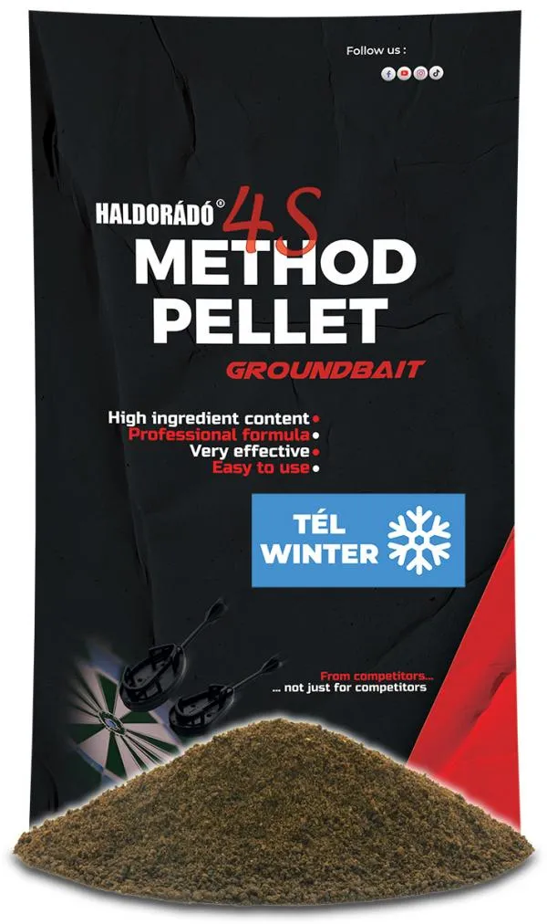 NextFish - Horgász webshop és horgászbolt - Haldorádó 4S Method Pellet Groundbait - Tél