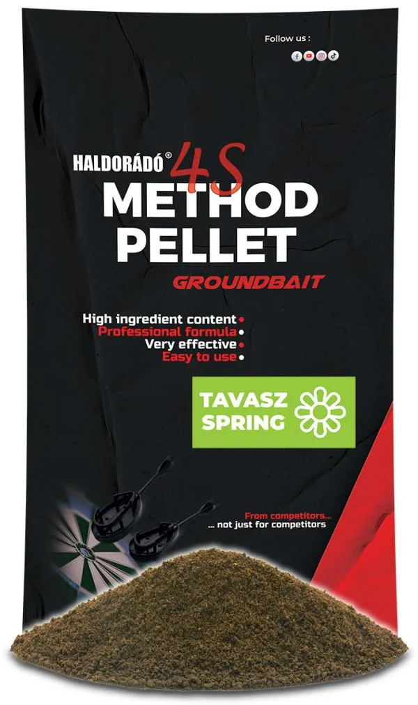 NextFish - Horgász webshop és horgászbolt - Haldorádó 4S Method Pellet Groundbait - Tavasz